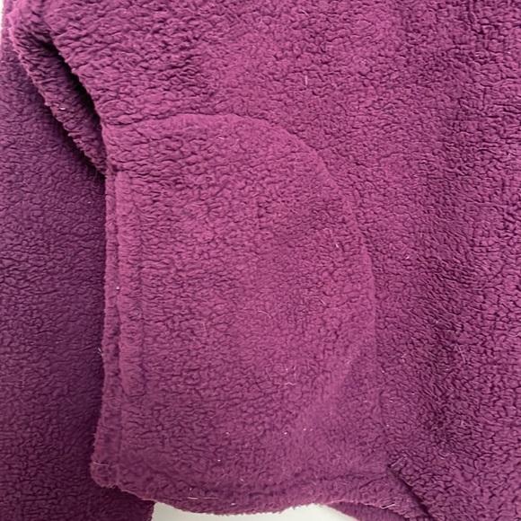 Serra Ladies Sherpa Fleece Pullover Cozy 2 side pockets Size L (12-14) Aldi - Picture 6 of 6